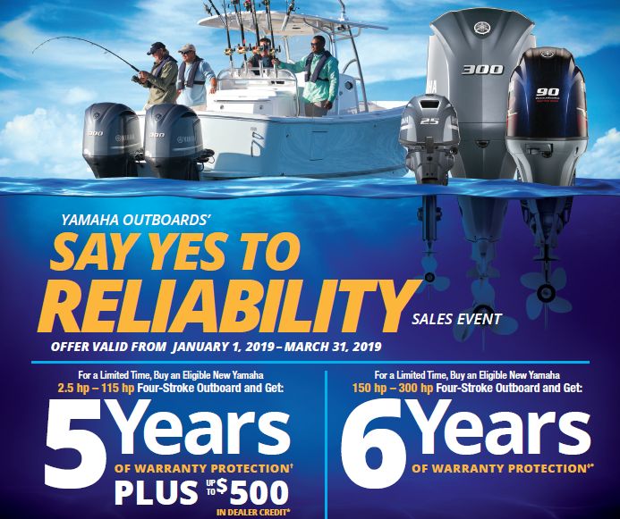 Yamaha Outboards from Pier 33