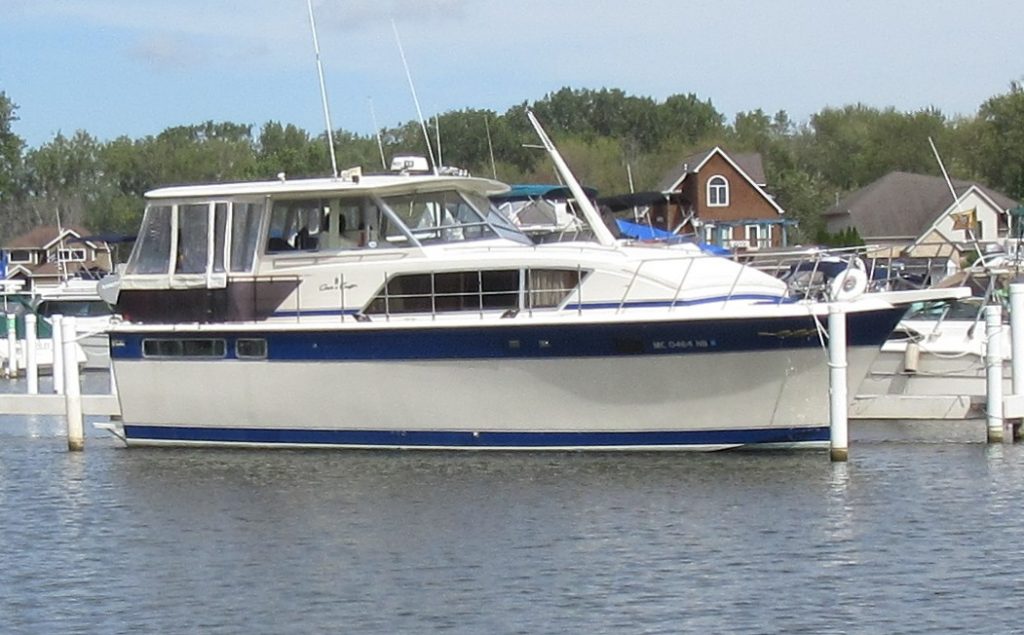 See the 1986 Chris Craft 410 Constellation