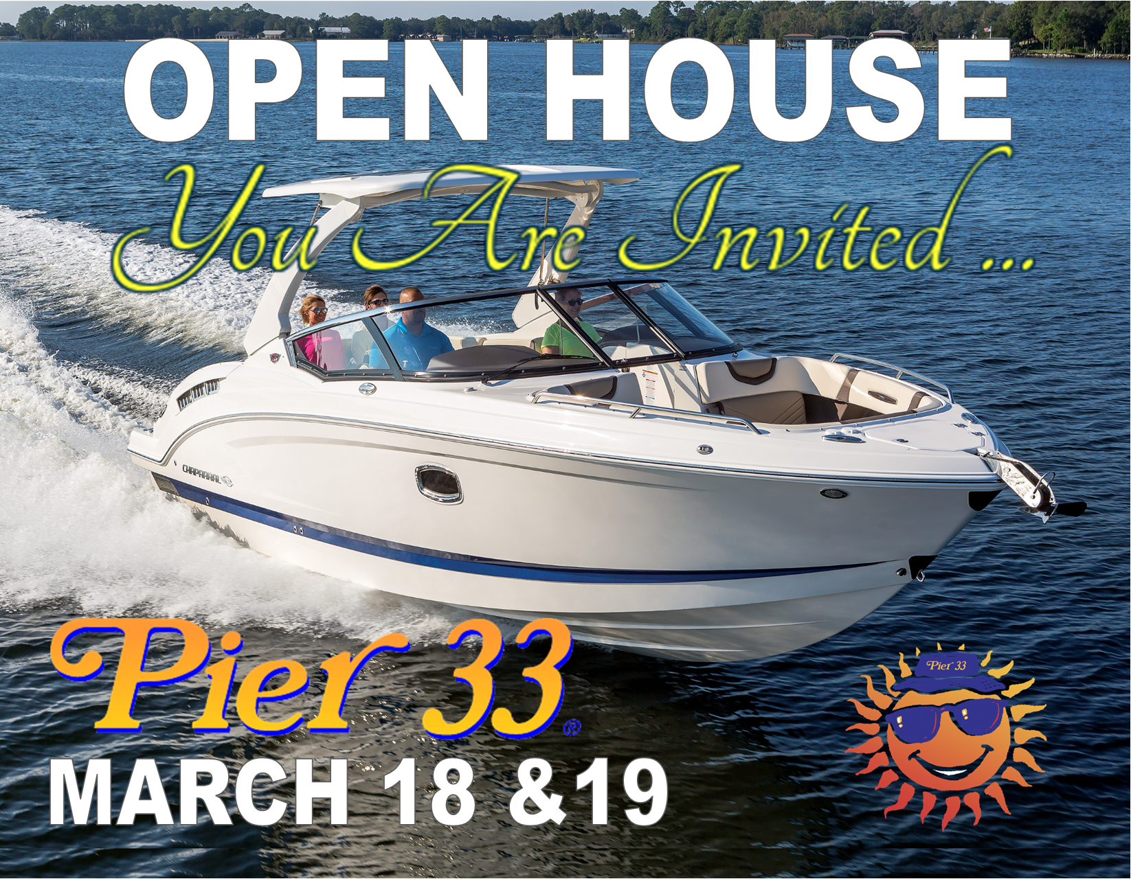 You Are Invited to the Pier 33 Open House, March 18 & 19
